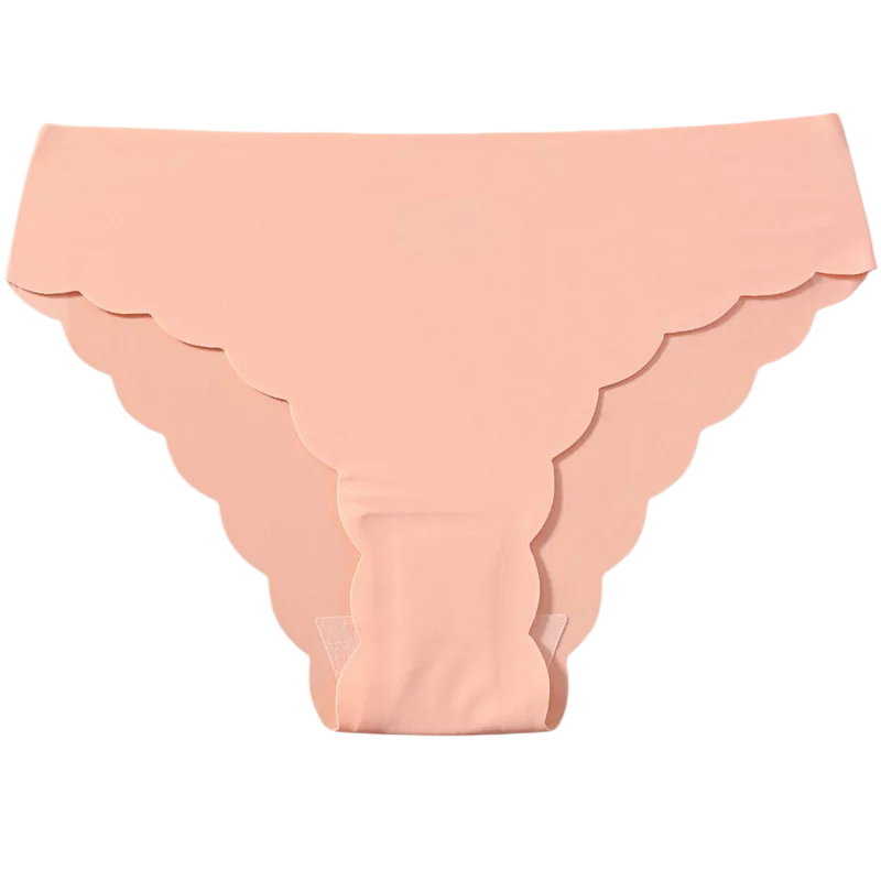 Meet’r Women's Seamless Quick Drying Panties Underwear Sexy Ice Silk Lingerie For Ladies Low Waist Sports Yoga Triangle Briefs