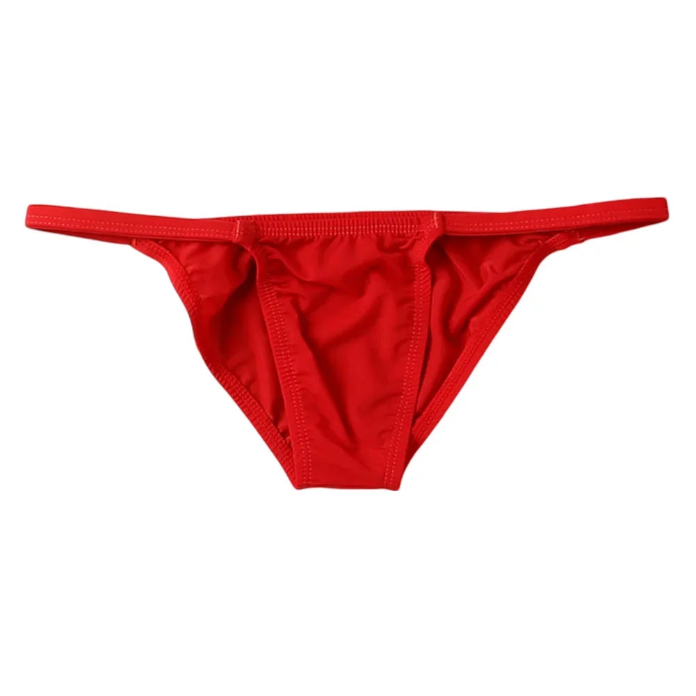 For Casual Wear Breathable Briefs Lightweight Quick Drying Panties Quick Drying Underwear Black Solid Color Pattern