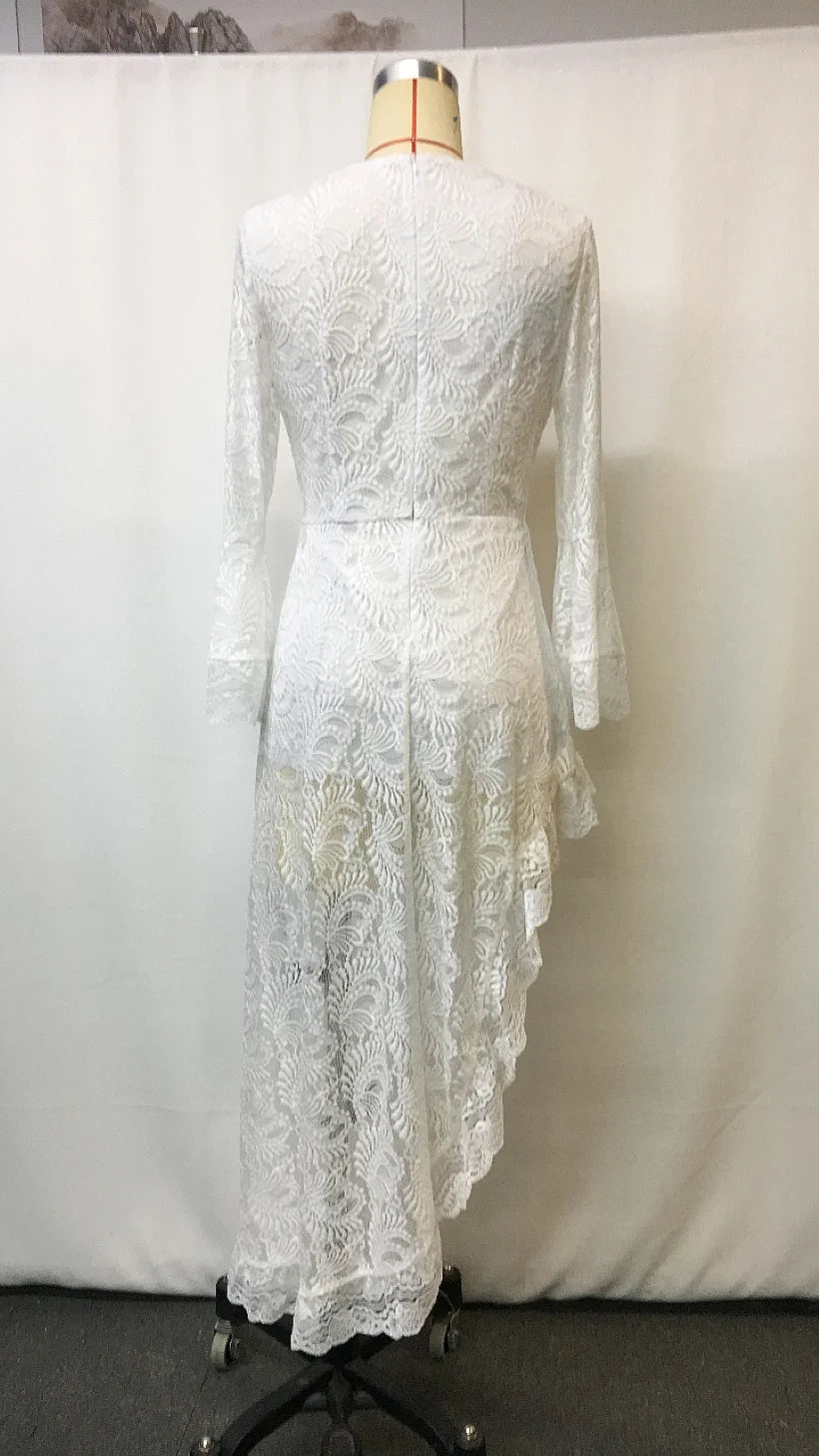 Coachella Music Festival Dress Women's Floral Leopard Polka Dot Lace Vintage Party Dress Rock Rave Ruffled Mini Dress