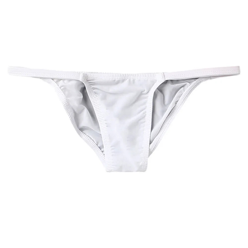 For Casual Wear Breathable Briefs Lightweight Quick Drying Panties Quick Drying Underwear Black Solid Color Pattern