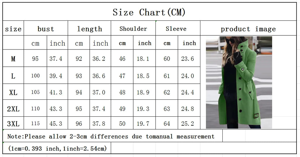 Wool Blend Women's Coat Outerwears Winter Warm Female Jackets Single Breasted Turn-down Collar Long Women's Clothes
