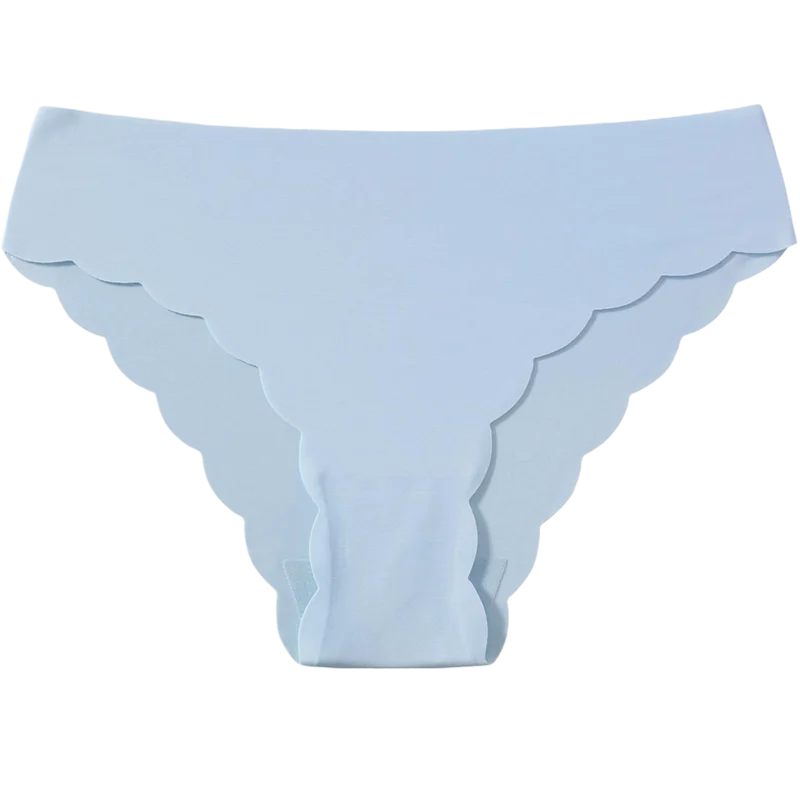 Meet’r Women's Seamless Quick Drying Panties Underwear Sexy Ice Silk Lingerie For Ladies Low Waist Sports Yoga Triangle Briefs