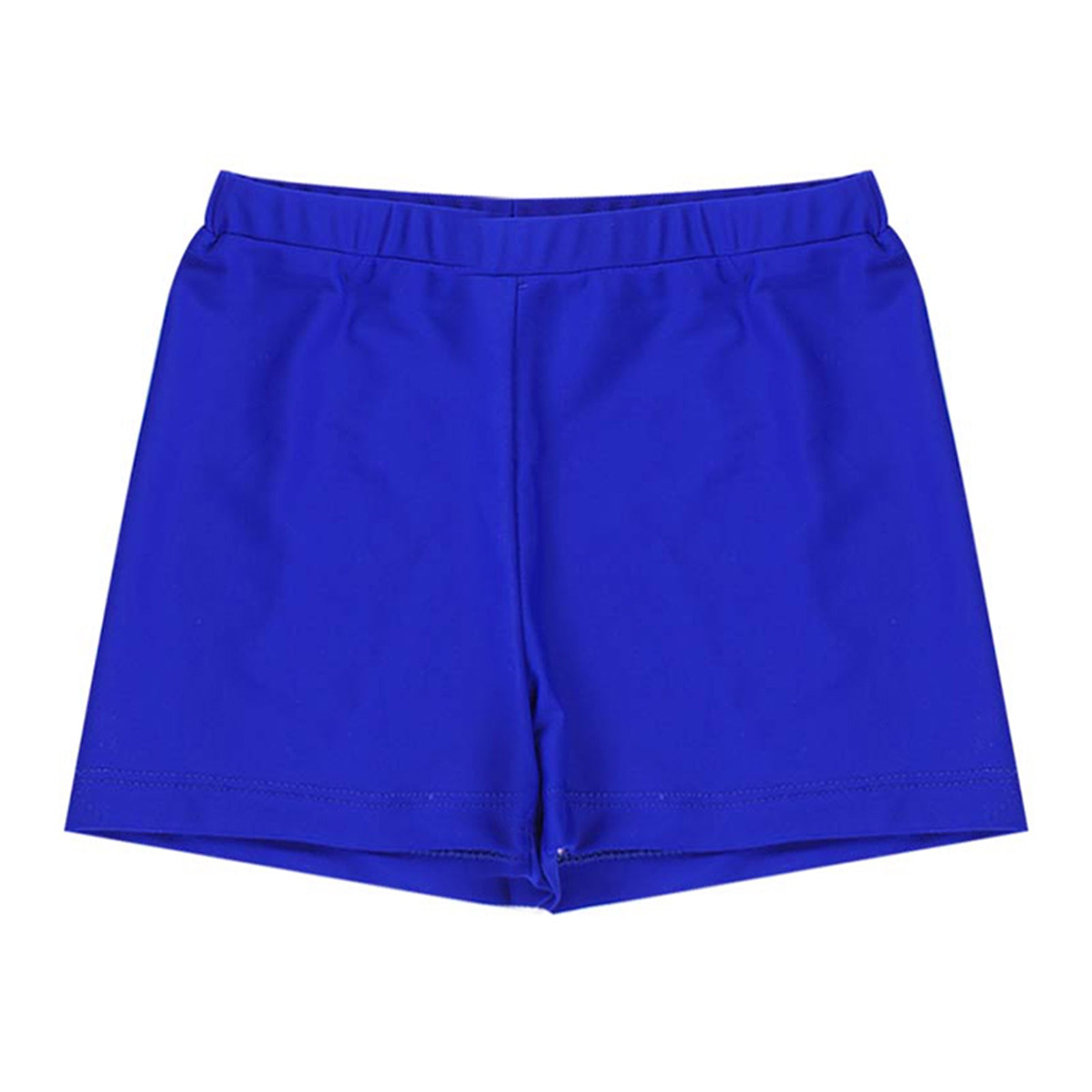 Child Girls Quick-dry Swimming Trunks Elastic Waistband Solid Color Swimwear Shorts Swimsuit Beach Pool Hot Spring Bathing Suit