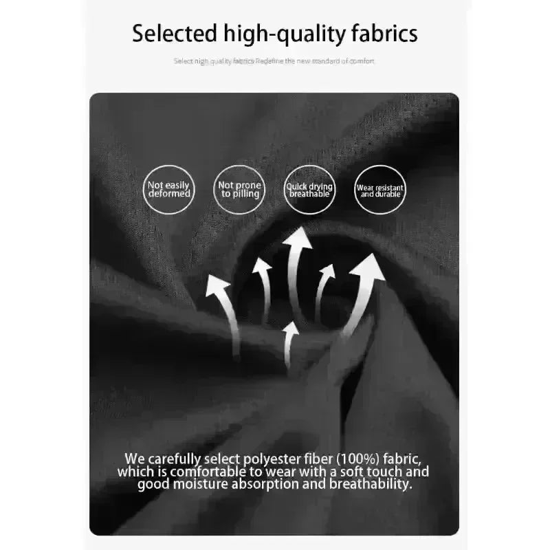 2026 Summer Kids Quick Dry Loose Pants Black White RICH Flame Breathable Drawstring Elastic Waist Casual Streetwear Trousers