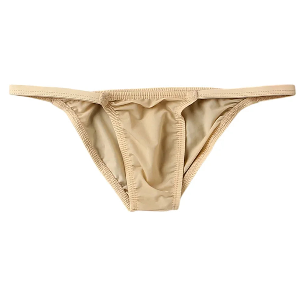 For Casual Wear Breathable Briefs Lightweight Quick Drying Panties Quick Drying Underwear Black Solid Color Pattern