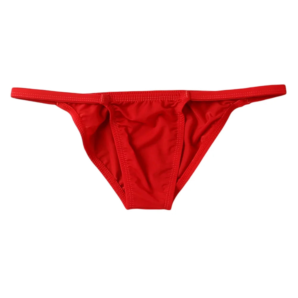 For Casual Wear Breathable Briefs Lightweight Quick Drying Panties Quick Drying Underwear Black Solid Color Pattern