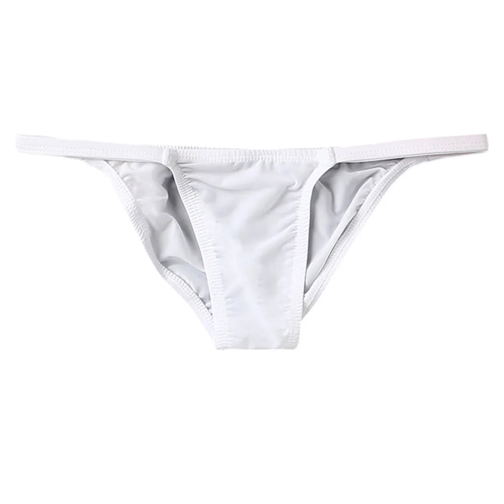 For Casual Wear Breathable Briefs Lightweight Quick Drying Panties Quick Drying Underwear Black Solid Color Pattern