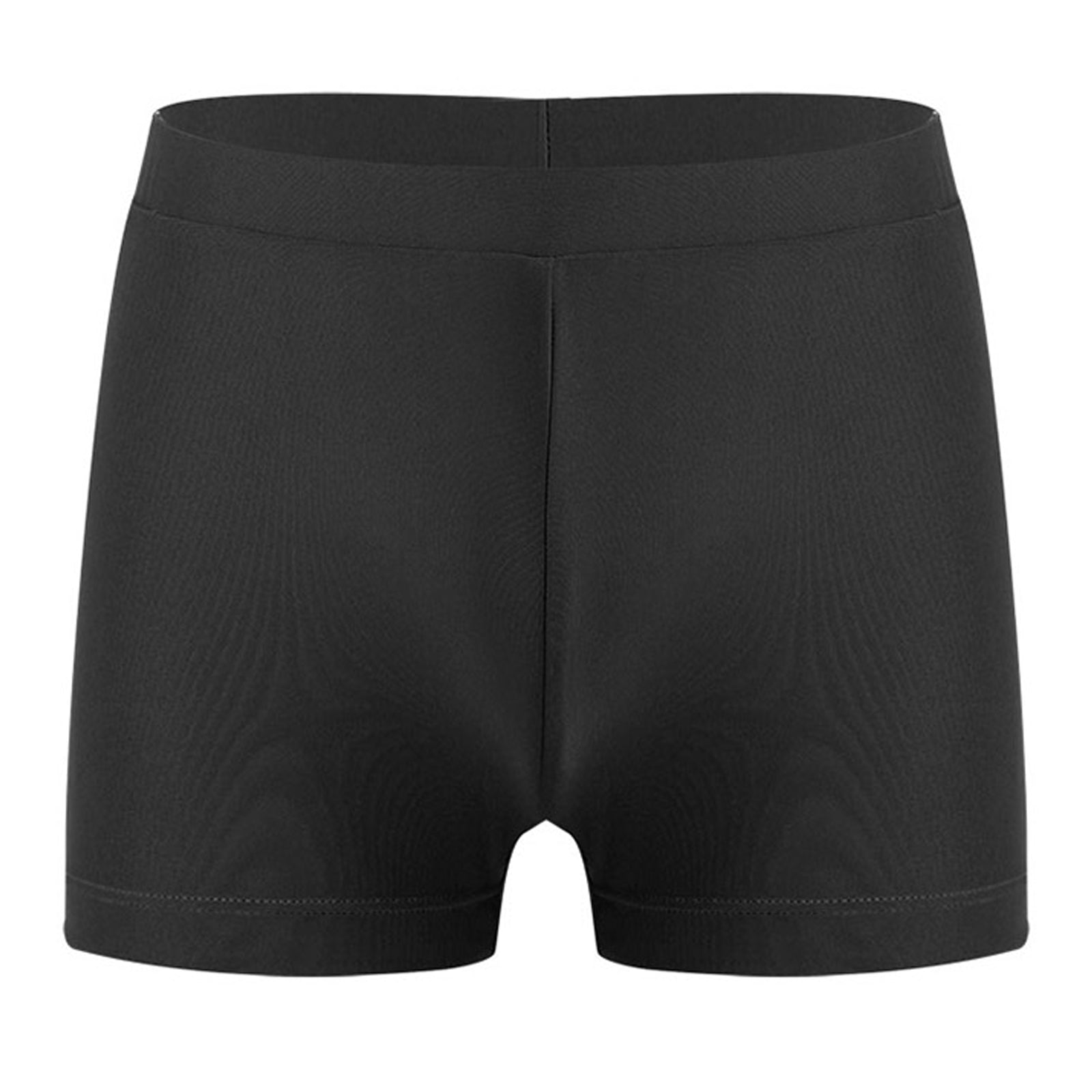 Child Girls Quick-dry Swimming Trunks Elastic Waistband Solid Color Swimwear Shorts Swimsuit Beach Pool Hot Spring Bathing Suit