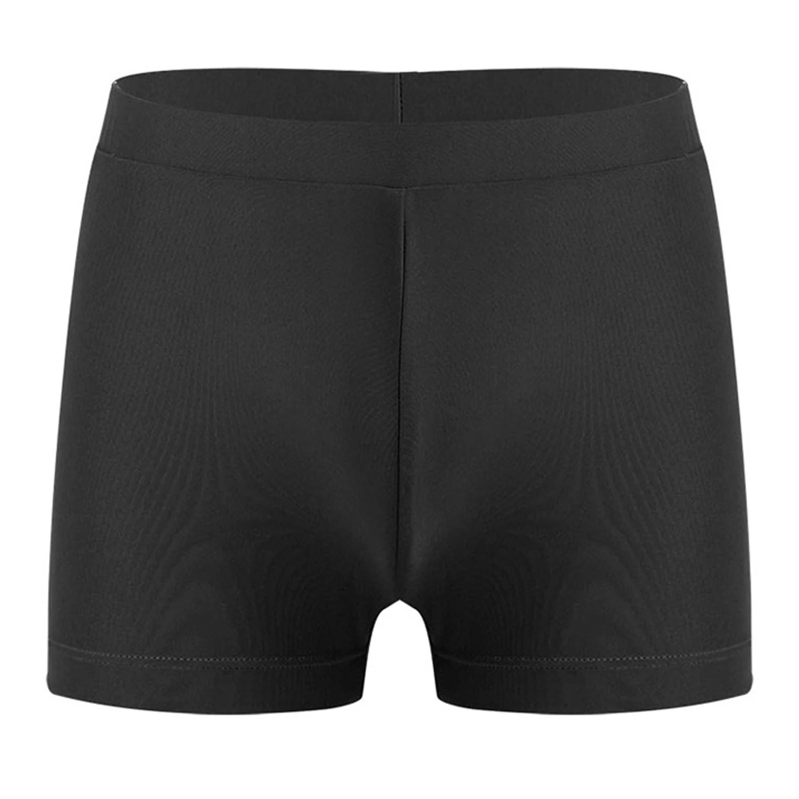 Child Girls Quick-dry Swimming Trunks Elastic Waistband Solid Color Swimwear Shorts Swimsuit Beach Pool Hot Spring Bathing Suit